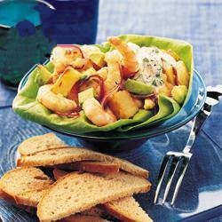 Mexican Avocado Shrimp Salad Appetizer