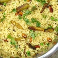 Indian Masala Bhath Dinner