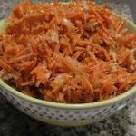Korean Carrots in Korean Appetizer