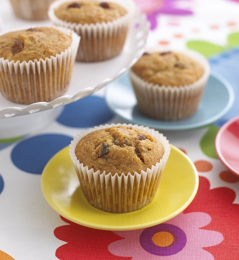 British Apple and Carrot Breakfast Muffins Dessert