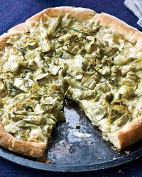 British Artichoke and Fontina Pizzas Appetizer