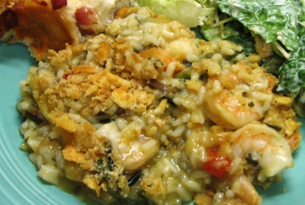 Italian Shrimp  Wild Rice Dinner