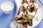 Moroccan Moroccan Eggplant With Yoghurt Dressing Recipe Appetizer