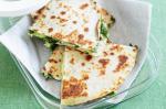 Cheese And Spinach Tortilla Melts Recipe recipe