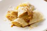 American Crepes With Pineapple And Coconut Recipe Appetizer