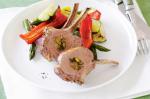 American Pistachio And Herb Lamb Racks Recipe Dinner