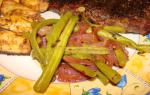 British Green Beans With Sweet and Sour Red Onions Dinner