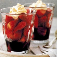 Australian Strawberries With Balsamic Vinegar Dessert