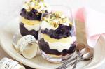 American Lemon Curd And Blueberry Trifles Recipe Dessert