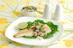 American Lychee And Coriander Snapper Recipe Appetizer