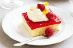 American Raspberry And Orange Trifle Slice Recipe Dessert