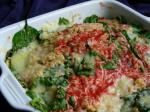 American Couscous With Spinach and Pine Nuts Appetizer