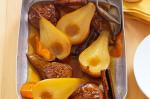 Australian Roasted Honey Cinnamon Pears Recipe Dessert