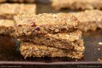 American Almond Peanut Butter and Dried Fruits Granola Bars Dessert