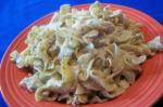 American Creamy Dill Noodles Dinner