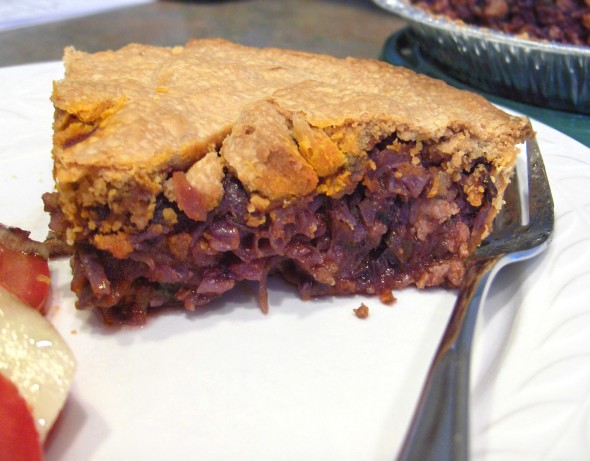 American Meat and Cabbage Pie Dinner