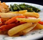 American Roasted Spring Carrots With Cumin and Lime Appetizer
