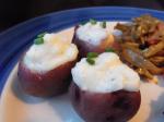 American Cream Cheese Stuffed New Potatoes Appetizer