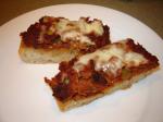French Barbecue or Oven Baked Pizza Bread Appetizer