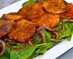 Australian Oranges Caramelized Red Onions and Baby Spinach in Balsamic Vinaigrette  Once Upon a Chef Appetizer