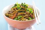 American Beef And Black Bean Noodle Stirfry Recipe Appetizer