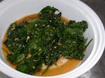 American Garlic Sauteed Spinach Appetizer