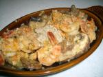 British Crab and Shrimp Saute  Louisiana Style Dinner