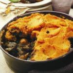 American Rehragout with Mushrooms and Sweet Potato Crust Dessert