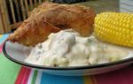Oven Fried Chicken and Gravy recipe