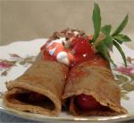 American Black Forest Crepes Breakfast