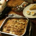 British Gratinated Chicory with Ham and Cheese Dinner