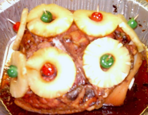 American Grandmags Baked Christmas Ham Dessert