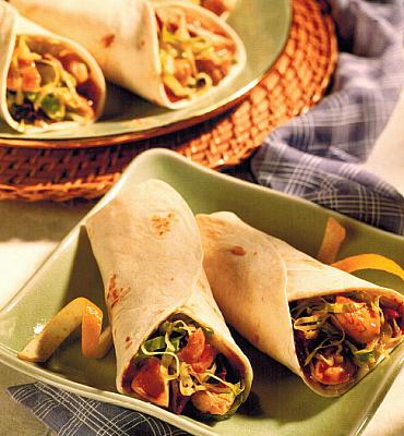 Chinese Asian Wraps Appetizer