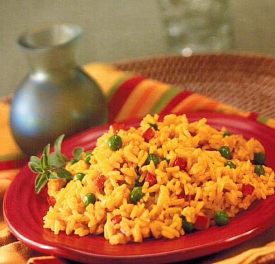 American Spanish Paella Style Rice Dinner