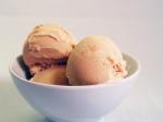 American Brown Sugar Peach Ice Cream Dessert