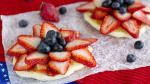 Canadian Fruity Fireworks Pancakes Breakfast