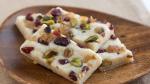 Canadian Pistachio Cranberry and Ginger Cookie Bars Dessert
