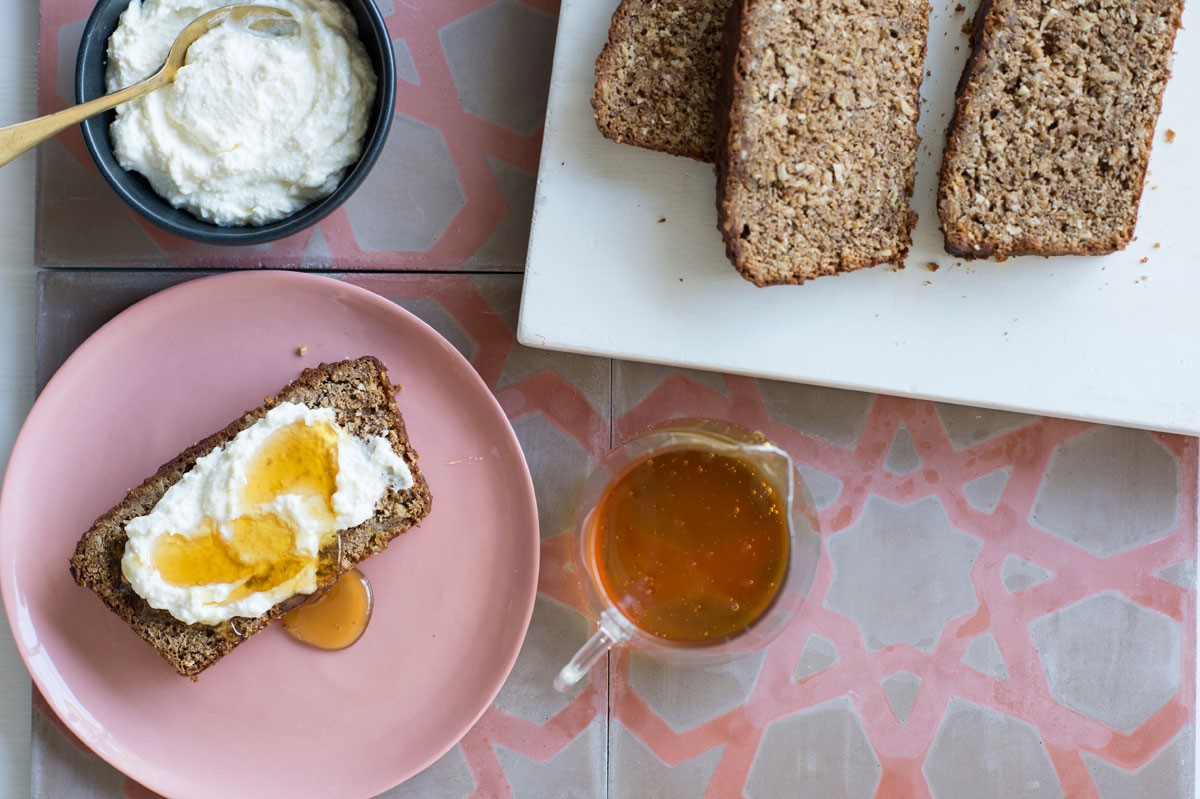 American Coconutbanana Bread Appetizer