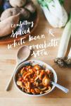 American Comforting Spiced White Bean and Orecchiette Stew Appetizer