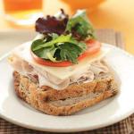 Swiss Turkey and Swiss with Herbed Greens Appetizer