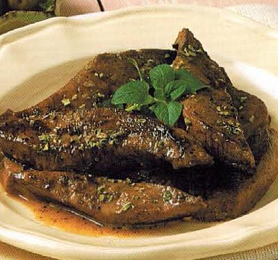 Canadian Liver With Oregano Appetizer