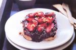 Australian Chocolate And Strawberry Tartines Recipe Dessert
