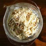 American Salad of Parsnip Root with Walnuts Appetizer