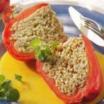 American Peppers Stuffed with Turmeric Appetizer