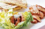 American Butter Lettuce And Pork Wraps Recipe Appetizer