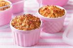 American Pear and Blueberry Crumbles Recipe Dessert