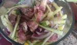 Garlic Mustard Steak Salad recipe