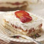 Australian Strawberryrhubarb Cream Dessert Dessert