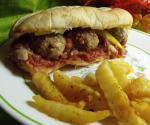 Hot or Not Hot Italian Meatball Sandwiches recipe