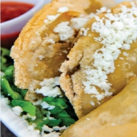 Mexican Empanadas De Huitlacoche Appetizer